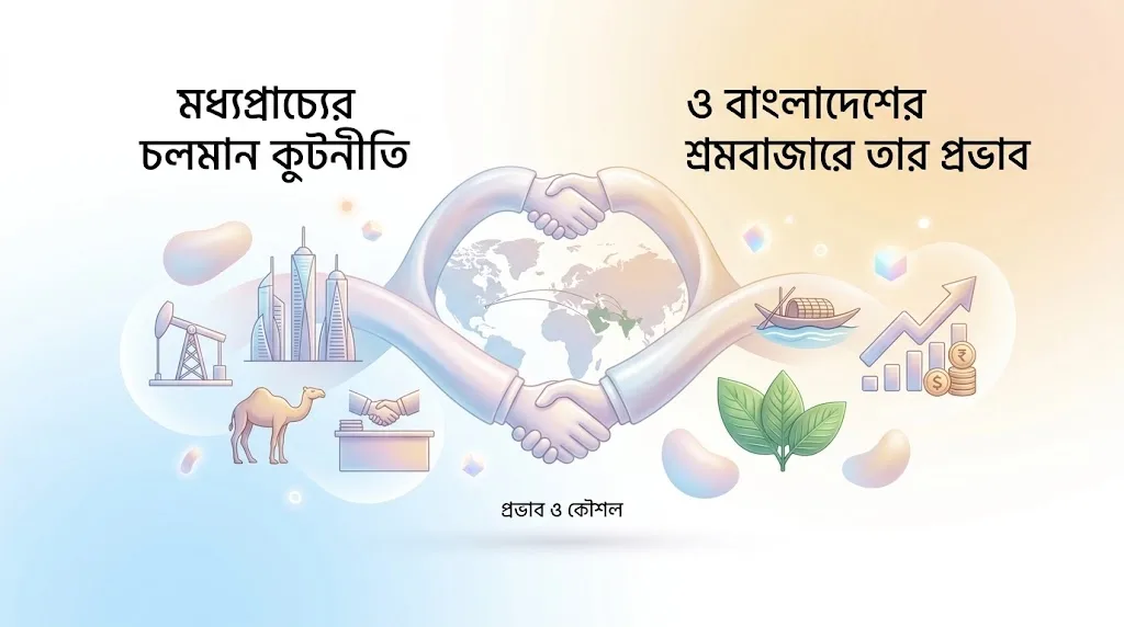 মধ্যপ্রাচ্যের চলমান কূটনীতি ও বাংলাদেশের শ্রমবাজারে তার প্রভাব