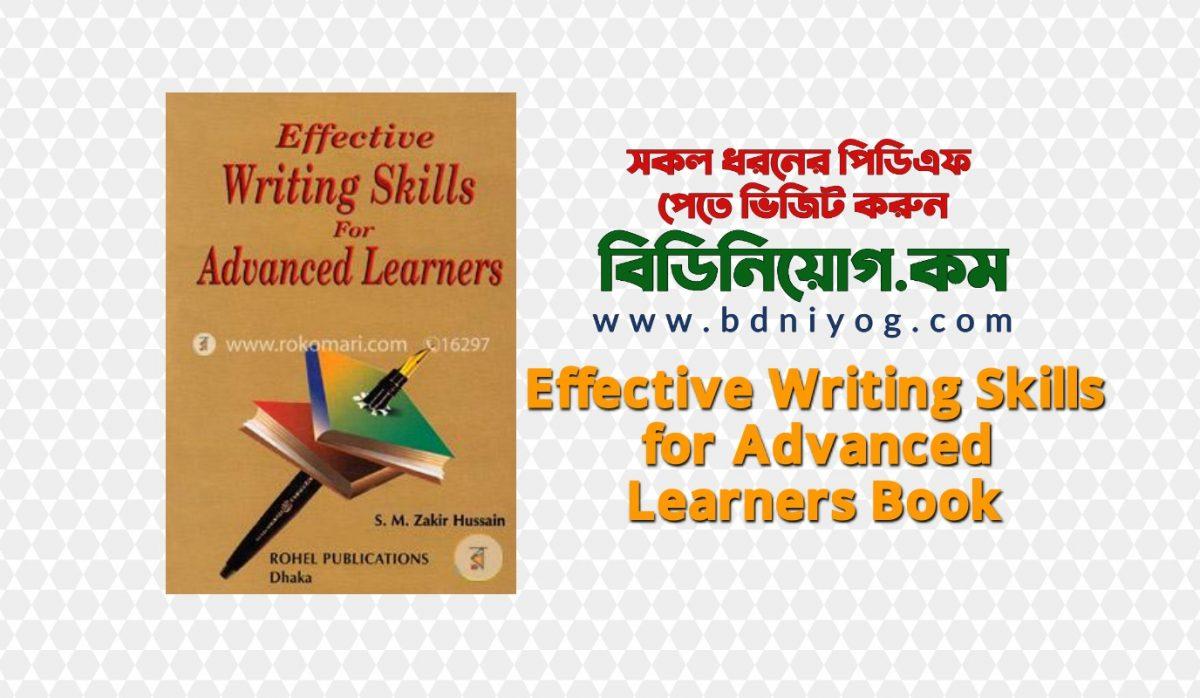 Effective Writing Skills for Advanced Learners Book